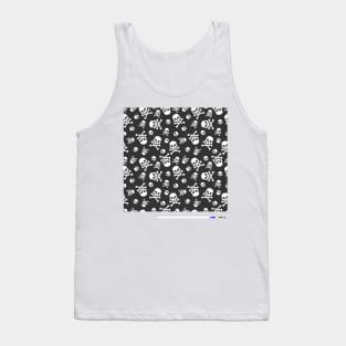 Cute Skullcap Halloween Gift Tank Top